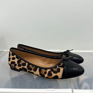JCrew cheetah print flat